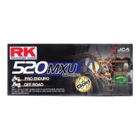 RK Chain 520MXU - 120 Link - Gold Product thumb image 1