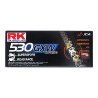 RK Chain 530GXW - 114 Link - Natural Product thumb image 1
