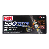 RK Chain 530GXW - 120 Link - Black/Gold Product thumb image 1