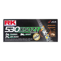 RK Chain 530XSO - 124 Link - Gold 