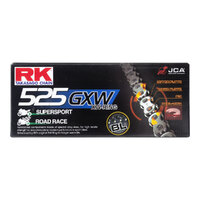 RK Chain 525GXW - 120 Link - Black/Gold Product thumb image 1