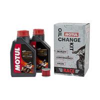 Motul Race OIL Change KIT - KTM 250 SX-F 13-22  350SX-F 11-22  450SX-F 07-22 & 16-22