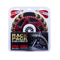 PRO Pack - RK Chain & Sprocket KIT GOLD+RED 13/49 CRF450R 02-23 / CRF250R 22-23