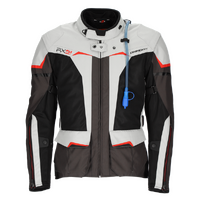 Dririder RX4 Adventure Jacket Grey/Black/Red