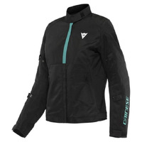 Dainese Risoluta Air Tex Jacket - Ladies - Black/Aqua Green