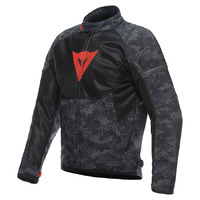 Dainese Ignite Air Tex Jacket - Camo Grey/Black/Fluoro Red