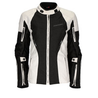 Dririder Vivid 3 Womens Jacket Pearl/Black