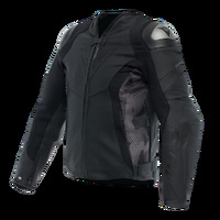 Dainese Avro 5 Leather Jacket - Black/Anthracite
