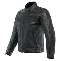 Dainese Zaurax Leather Jacket - Black