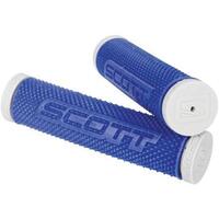 Scott Sxii ATV Grips - Blue/Silver Product thumb image 1