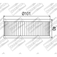 Champion OIL Filter Element - COF046