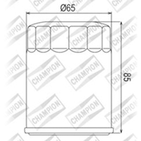 Champion OIL Filter Element - COF048 Product thumb image 1