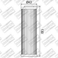 Champion OIL Filter Element - COF059 Product thumb image 1