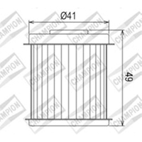 Champion OIL Filter Element - COF068 Product thumb image 1