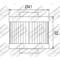 Champion OIL Filter Element - COF085 Product thumb image 1