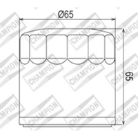 Champion OIL Filter Element - COF453