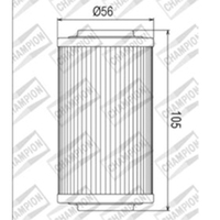 Champion OIL Filter Element - COF456