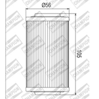 Champion OIL Filter Element - COF456