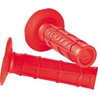 Scott Radial Full Waffle Grips - Red