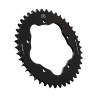JT Rear Alloy Sprocket - Black - 40T 520P - 750B Adaptor Required Product thumb image 1