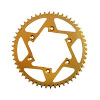 JT  ALLOY RACING SPROCKET - 48T 520P - GOLD/SILVER