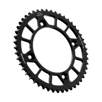 JT Alloy Racelite Sprocket - 46T 428P - Black Product thumb image 1