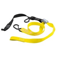 Oneal DLX Tiedowns 1 1/2 IN W/Soft Loop & Secure Hook BLK/YEL (CTN10)