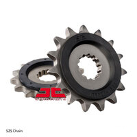 RK Front Sprocket - Steel W/-RUBBER Cush 16T 525P sku:31-185-16RB