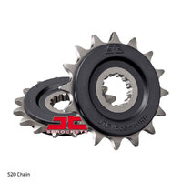 RK Front Sprocket - Steel W/-RUBBER Cush 16T 520P sku:31-K42-16RB