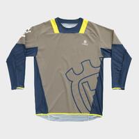 HUSQVARNA GOTLAND SHIRT - BLUE/BRONZE