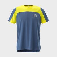 ACCELERATE TEE - BLUE/YELLOW