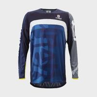 HUSQVARNA RAILED SHIRT - BLUE