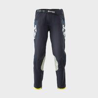 HUSQVARNA RAILED PANTS - BLUE/YELLOW/TURQUOISE