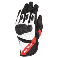 Dririder Covert Gloves Black/White/Red Product thumb image 1
