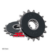 RK Front Sprocket - Steel W/-RUBBER Cush 16T 525P sku:41-K05-16RB