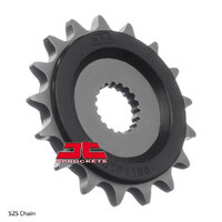 RK Front Sprocket - Steel W/-RUBBER Cush 16T 525P sku:41-T10-16RB