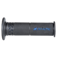 Ariete Motorcycle Hand Grips Superbike Estoril 120mm Open End Black Blue Product thumb image 1