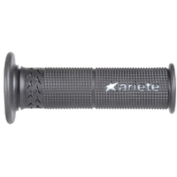 Ariete Motorcycle Hand Grips Superbike Estoril 120mm Open End Black White Product thumb image 1