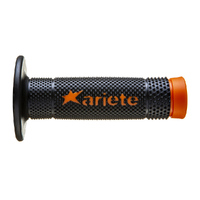 Ariete Motorcycle Hand Grips Off Road Vulcan Black/Orange