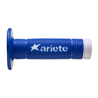 Ariete Motorcycle Hand Grips Off Road Vulcan Blue/White Product thumb image 1