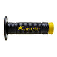 Ariete Motorcycle Hand Grips Off Road Vulcan Black/Yellow