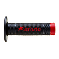 Ariete Motorcycle Hand Grips Off Road Vulcan Black/Red