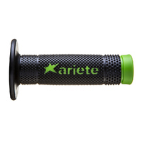 Ariete Motorcycle Hand Grips Off Road Vulcan Black/Green