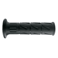 Ariete Motorcycle Hand Grips Road Kawasaki Style 125mm Open End Black 