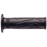 Ariete Motorcycle Hand Grips Road Yamaha Style 120mm Open End Black 