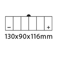 Roadstar Battery 12 Volt Heavy Duty Series CB7C-A [8Ah] EA Product thumb image 1