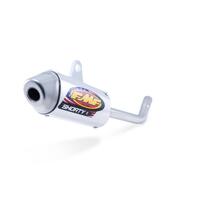 FMF Shorty  Exhaust - HON CR80 96-02/CR85 03-07  SIL