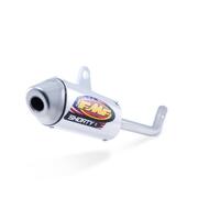 FMF Shorty  Exhaust - HON CR80 96-02/CR85 03-07  SIL Product thumb image 1