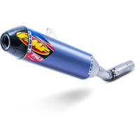 FMF 4.1 RCT Exhaust - SUZ RMZ450 18 TI  S-ON Anod Carb END CAP