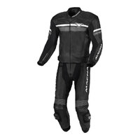 Macna Diabro Leather Suit 2 Piece Black
